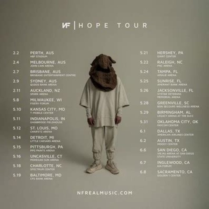 NF Announces The Second Leg Of His North American Tour