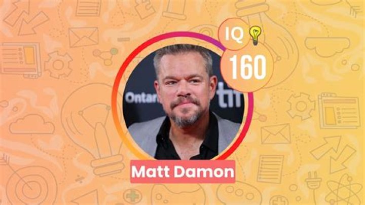 What Is Matt Damon's IQ?